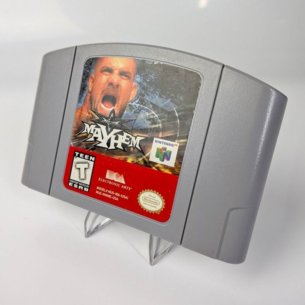 WCW Mayhem - Authentic and Tested - N64